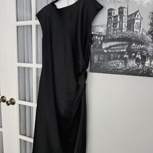 Cap Sleeve Midi Dress